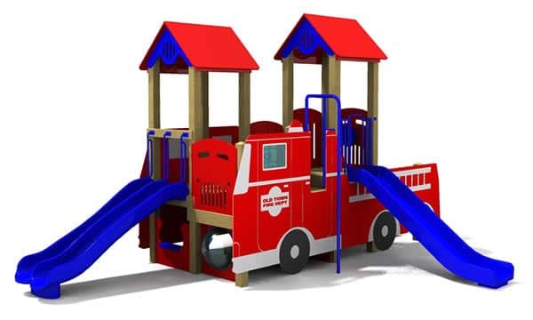 Fire Truck Play Structure