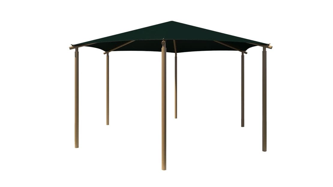 8′ Hexagon Hip Shade