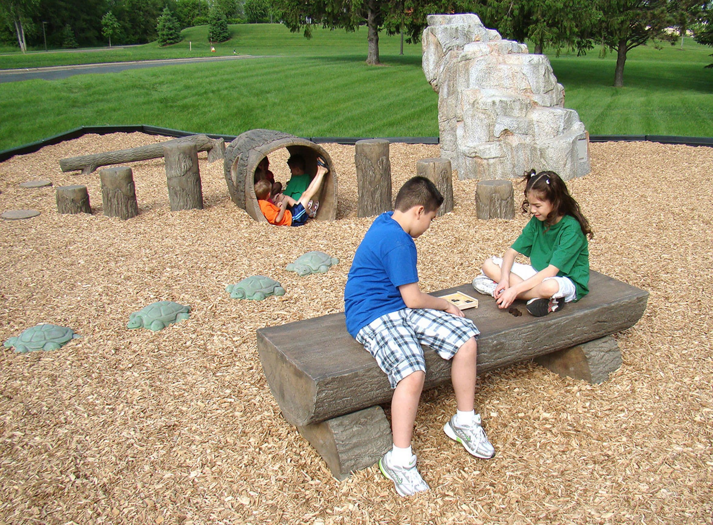 4′ Log Bench
