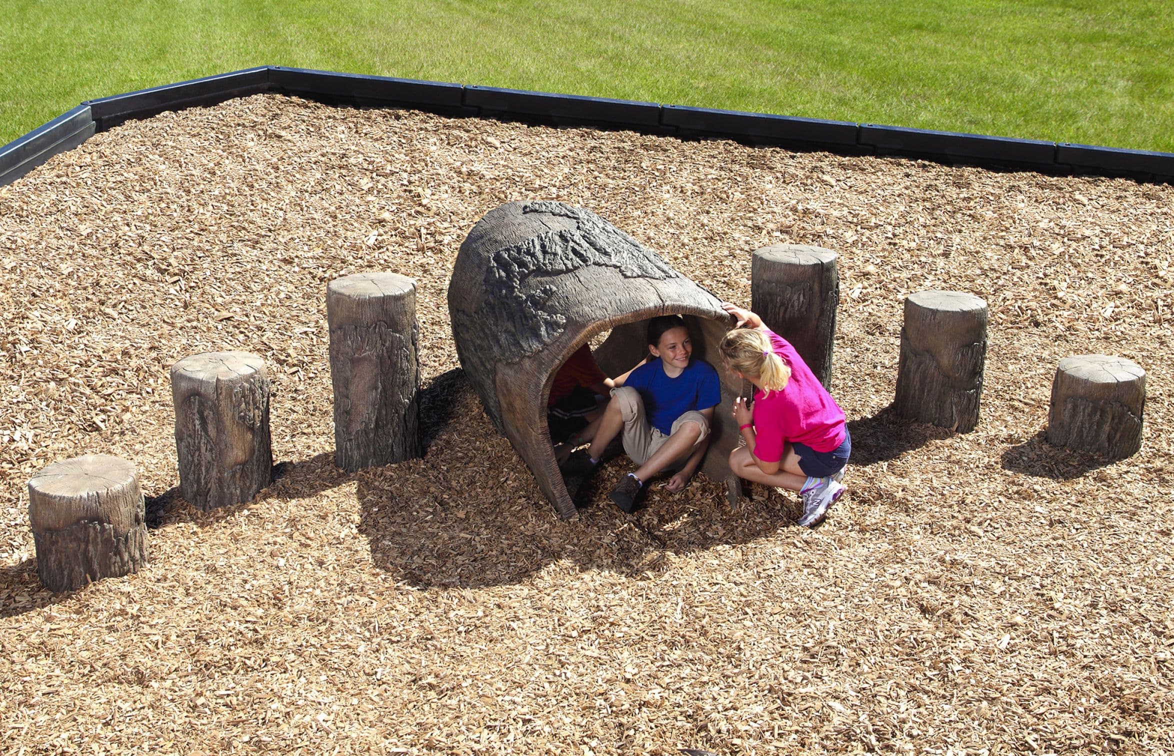 4′ Log Tunnel