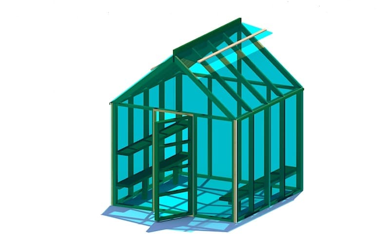 Plexi Glass Greenhouse