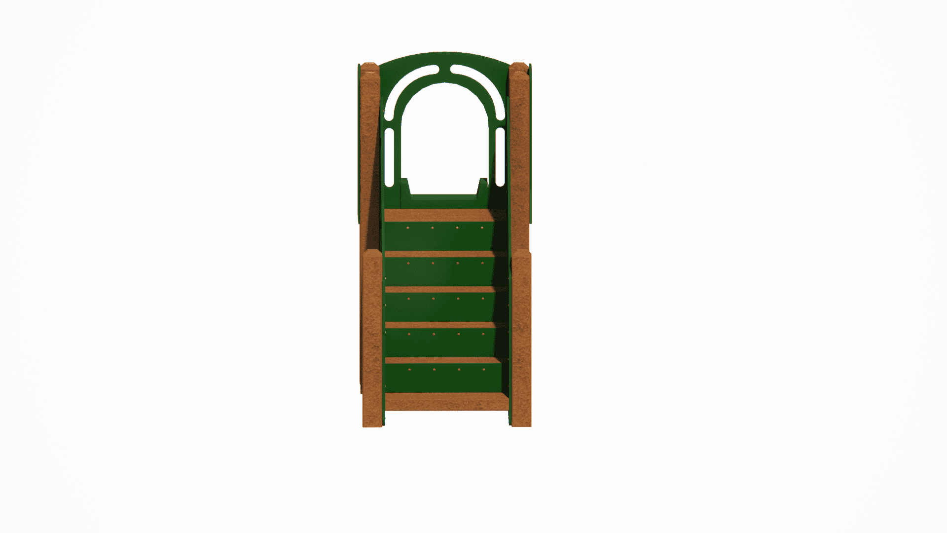 48″ Freestanding Poly Straight Slide