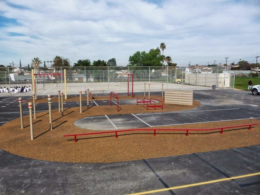 Castle Park Balance Beam Retrofit 7