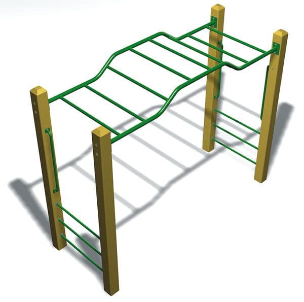 Freestanding Camel Back Overhead Ladder
