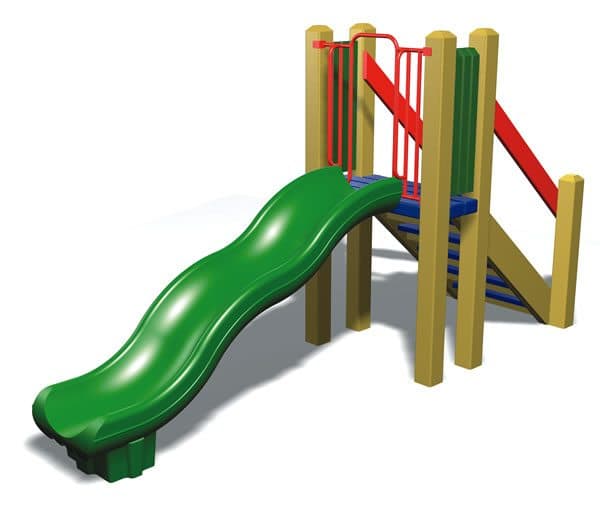 Freestanding Wave Slide