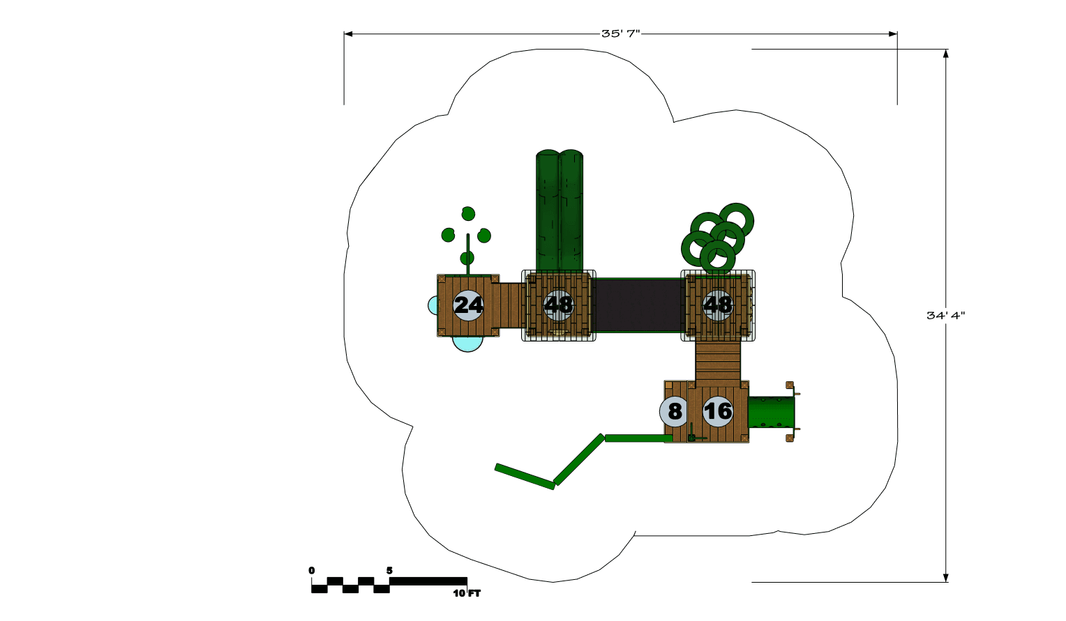 Oak Hill Play Structure