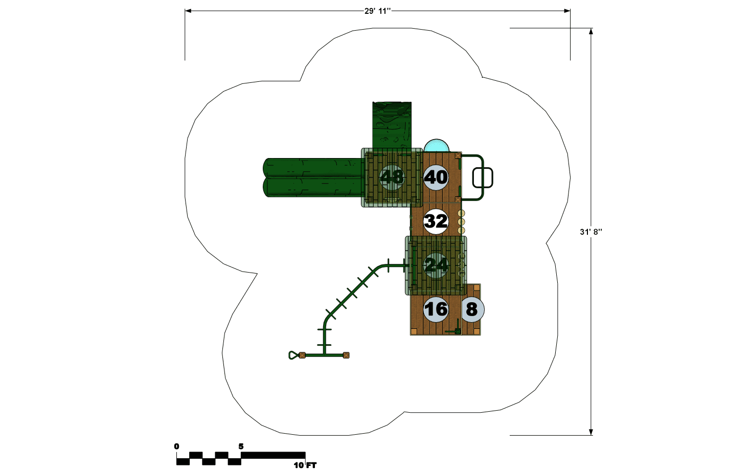 Sequoia Play Structure