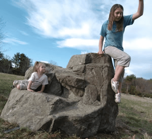 The Big Green Climbing Wall