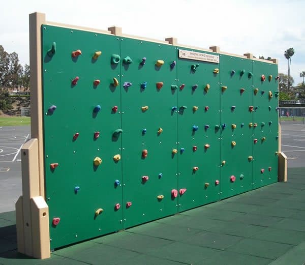 The Big Green Climbing Wall