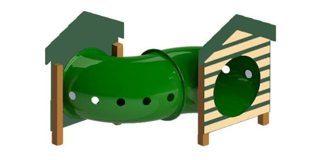curved tunnel