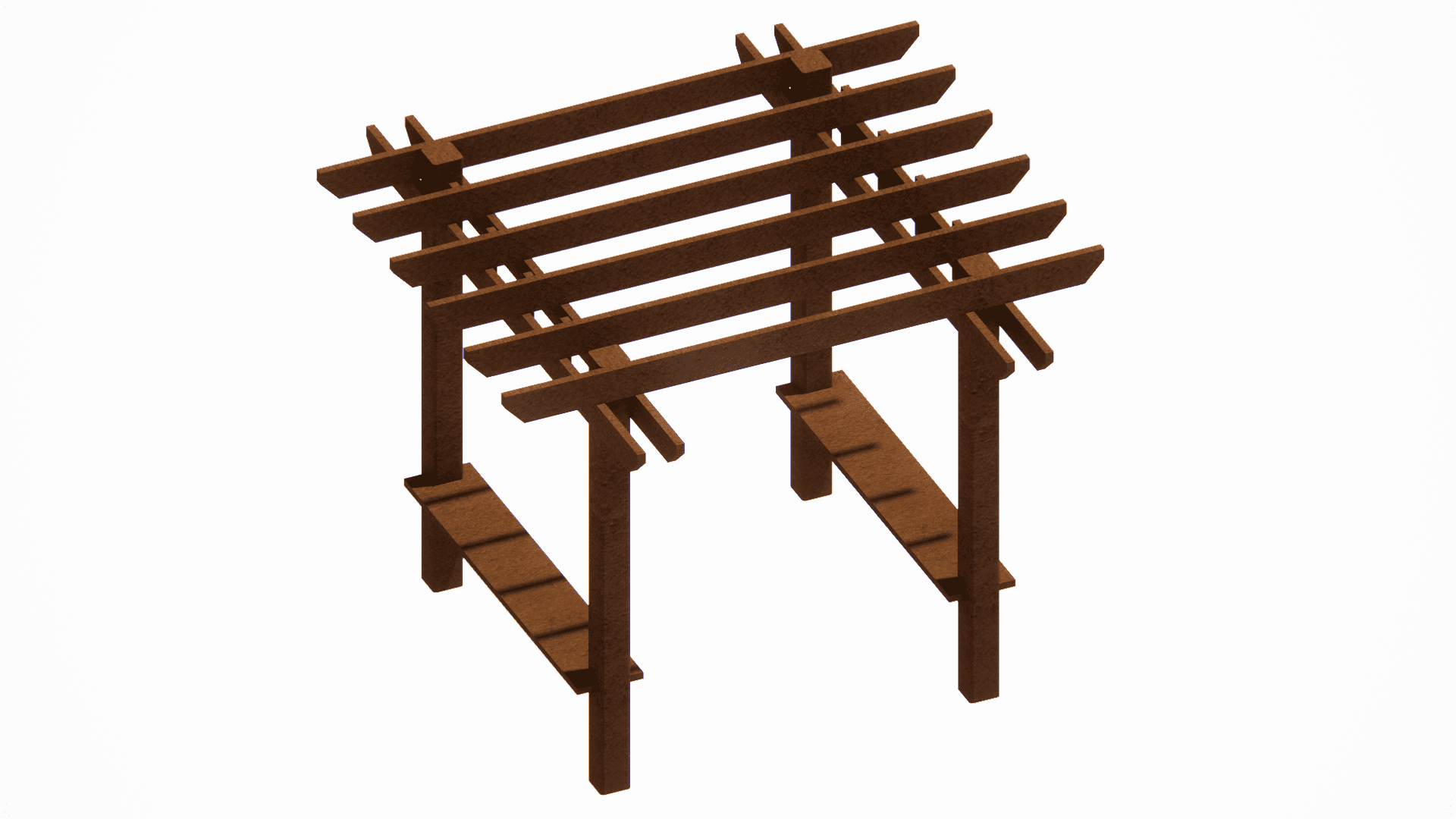 6×6 Construction Pergola