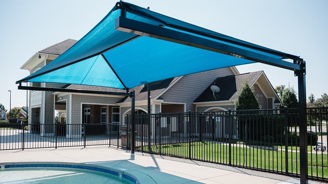 8′ Hanging Cantilever Umbrella