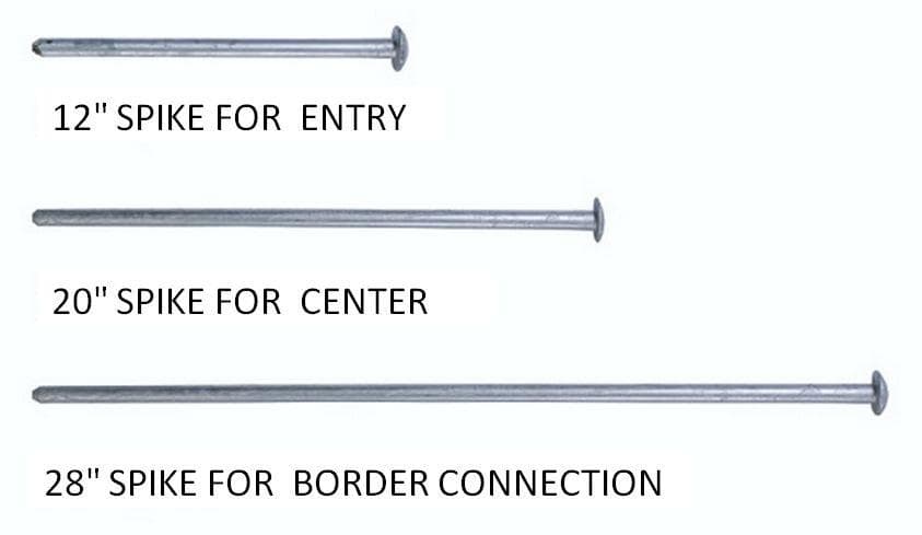Border Timber Spikes