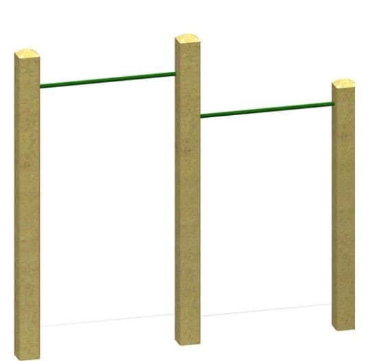2 Station Chin Up Bars
