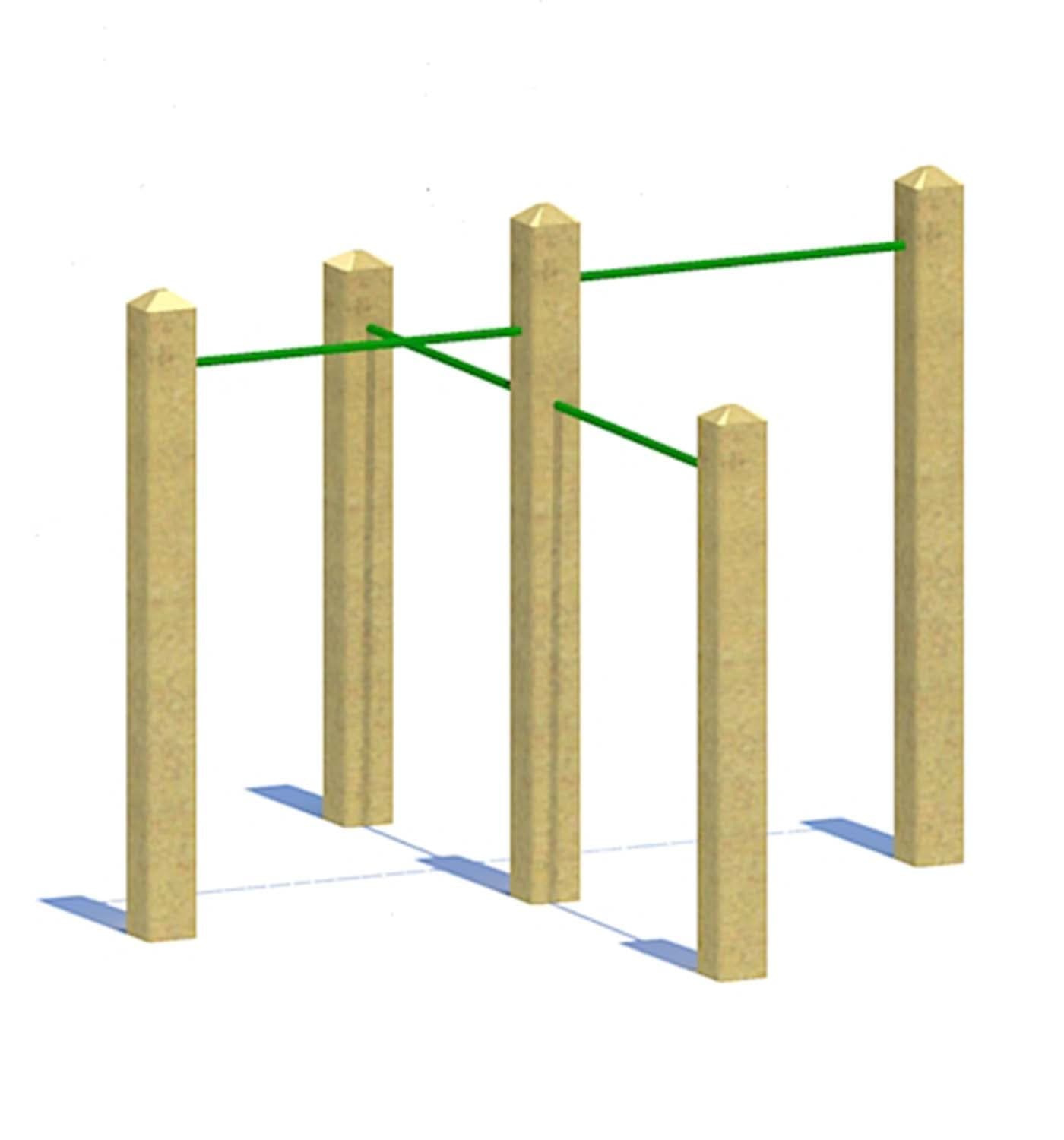 4 Station Chin Up Bars
