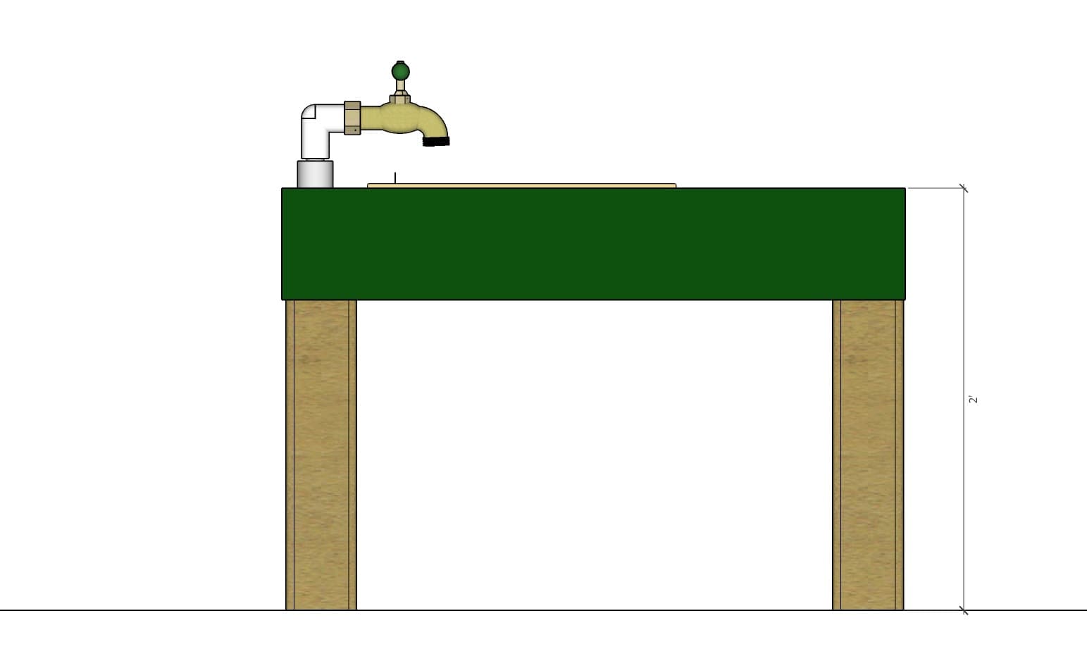 Clean Up Station Table