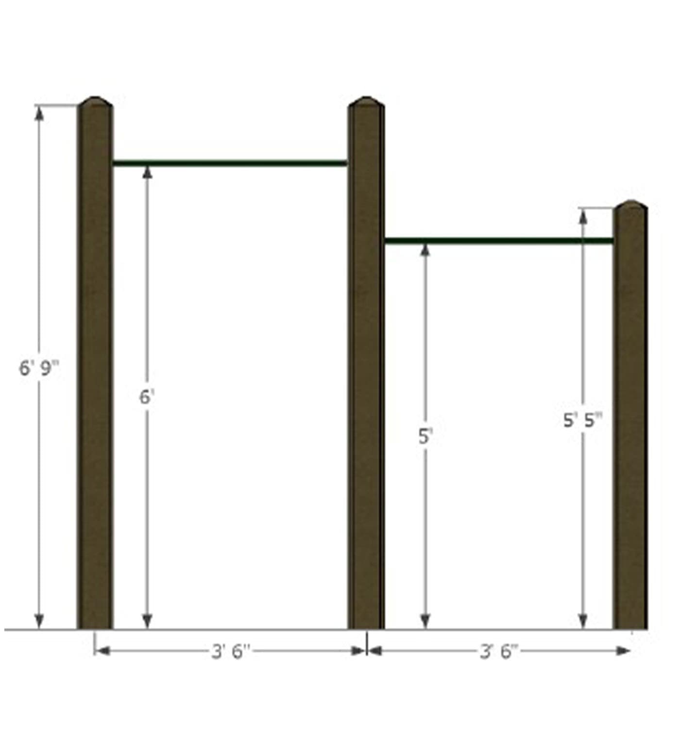 2 Station Pull Up Bars