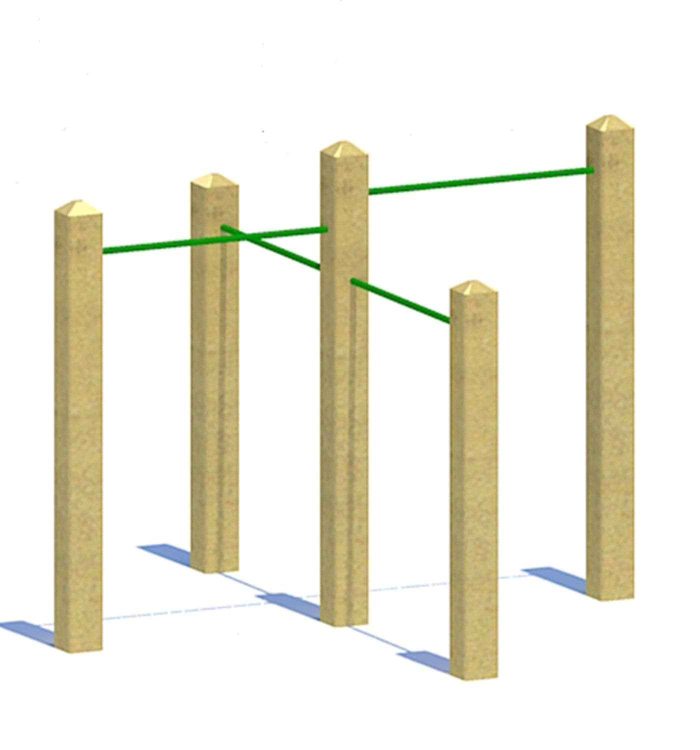 4 Station Pull Up Bars