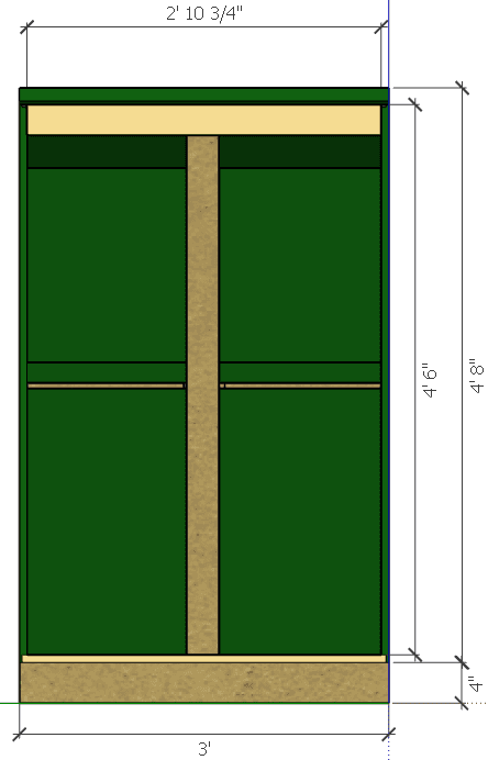 Upright Storage Cabinet