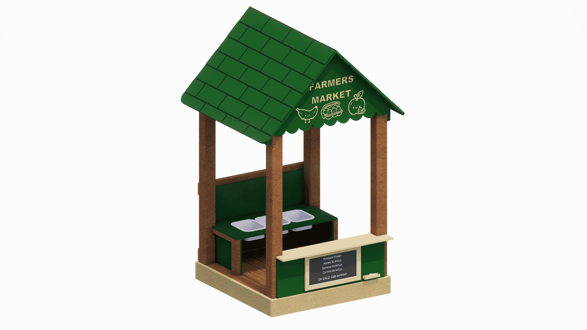 Village Farmers Market Booth