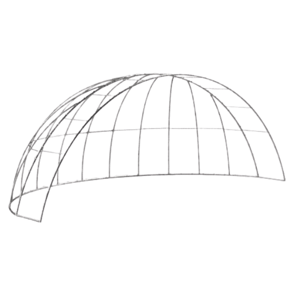 Baseball Backstop Arch