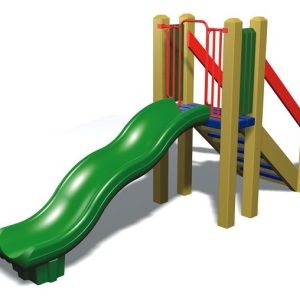 Freestanding Wave Slide