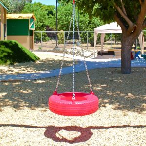 Plastic Tire Swing (Black)