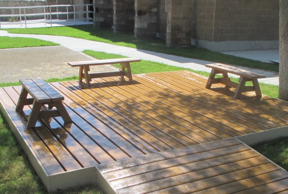 Recycled Plastic Bench - Image 2