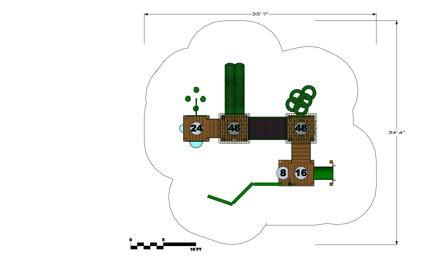 Oak Hill Play Structure - Image 4