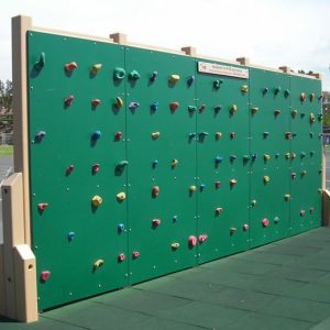 The Big Green Climbing Wall