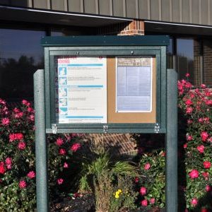 Medium Hinged Message Center