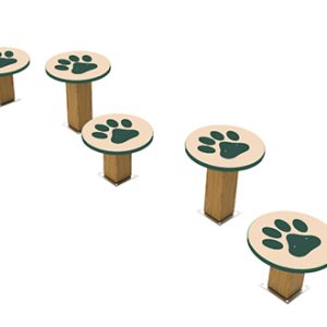 Dog Park Stepping Paws