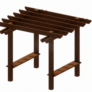6x6 Construction Pergola