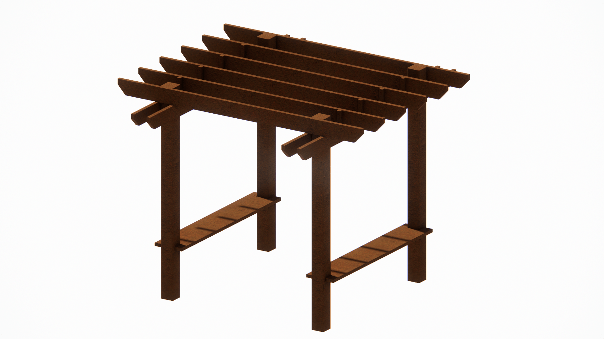 6x6 Construction Pergola