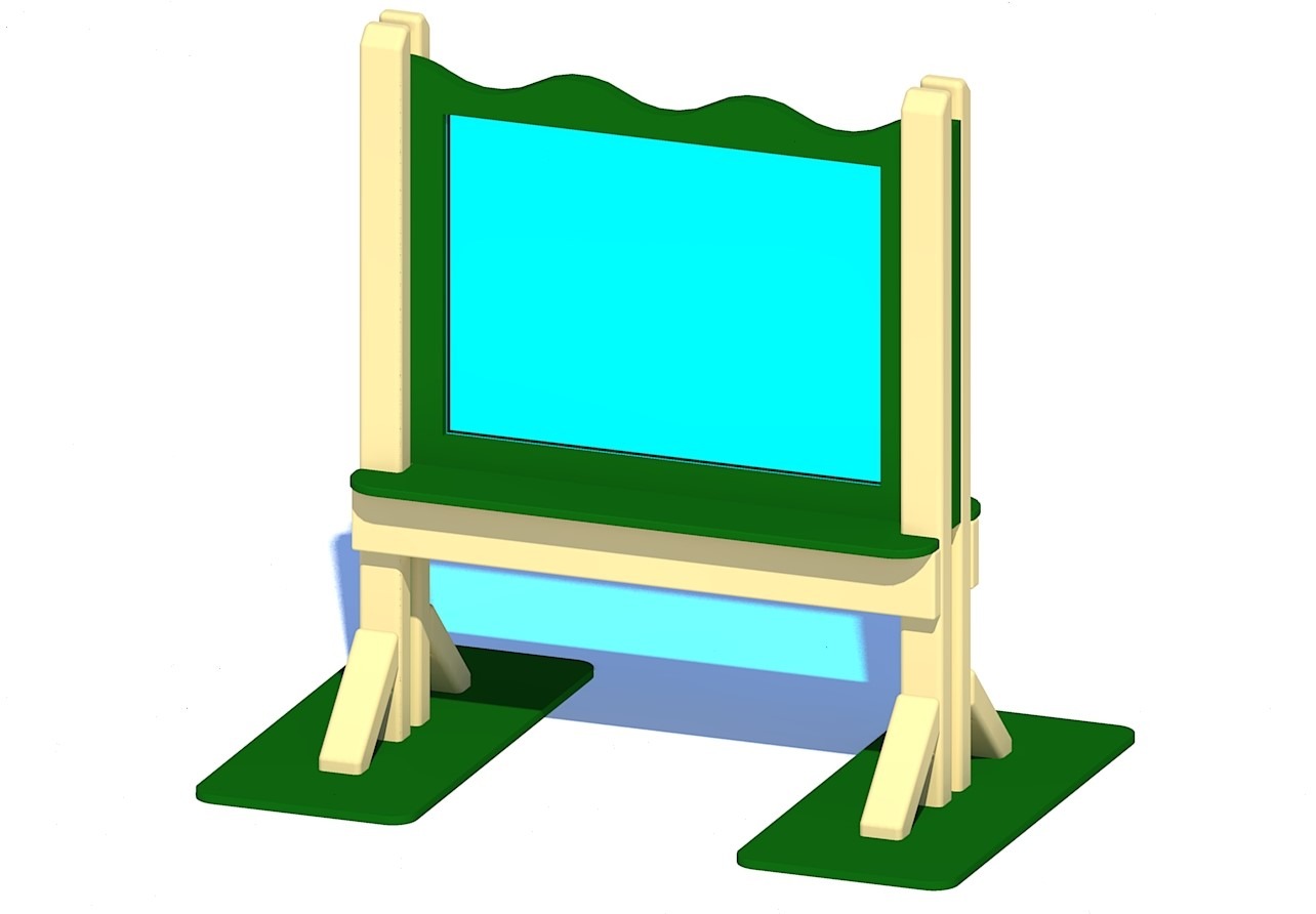 Double Sided Acrylic Art Easel