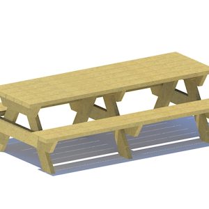 Kids Picnic Table 8'