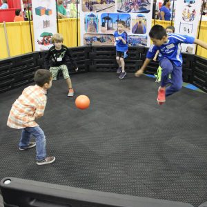 Rubber Flooring Kit for Gaga Ball Pits