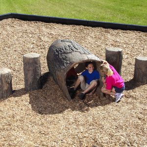 4' Log Tunnel