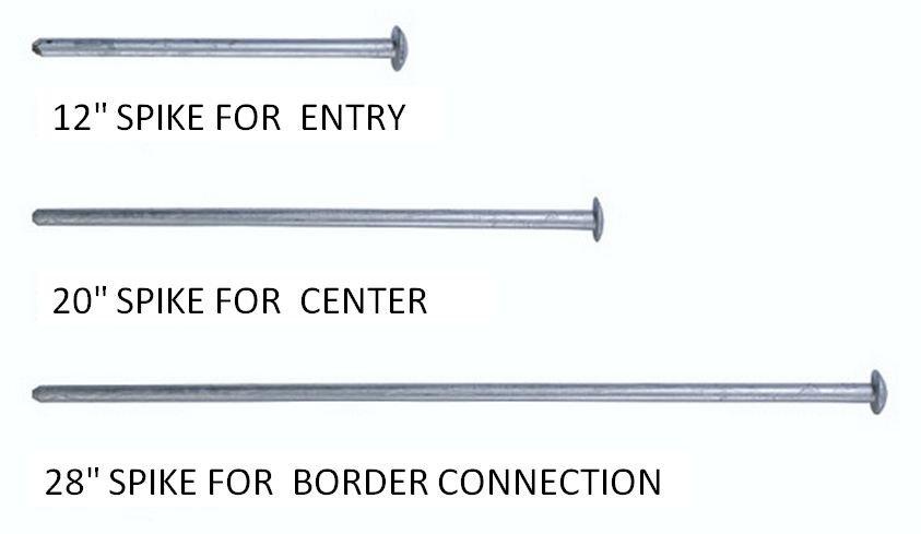 Border Timber Spikes - Image 3