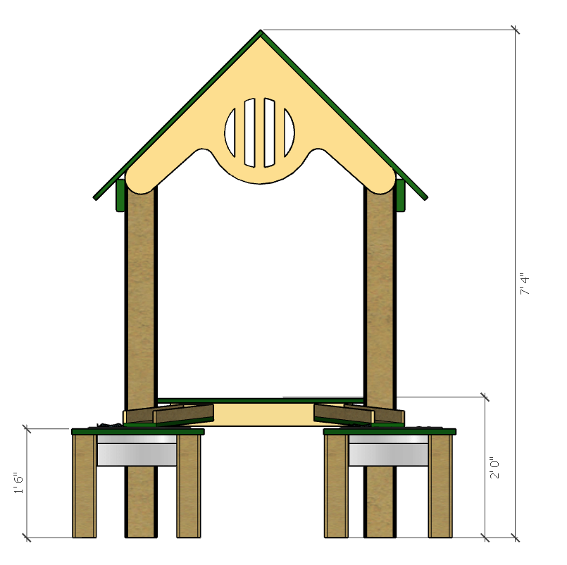 Waterhouse with Basin Table - Image 2