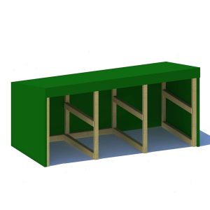 3-Bay Trike Garage