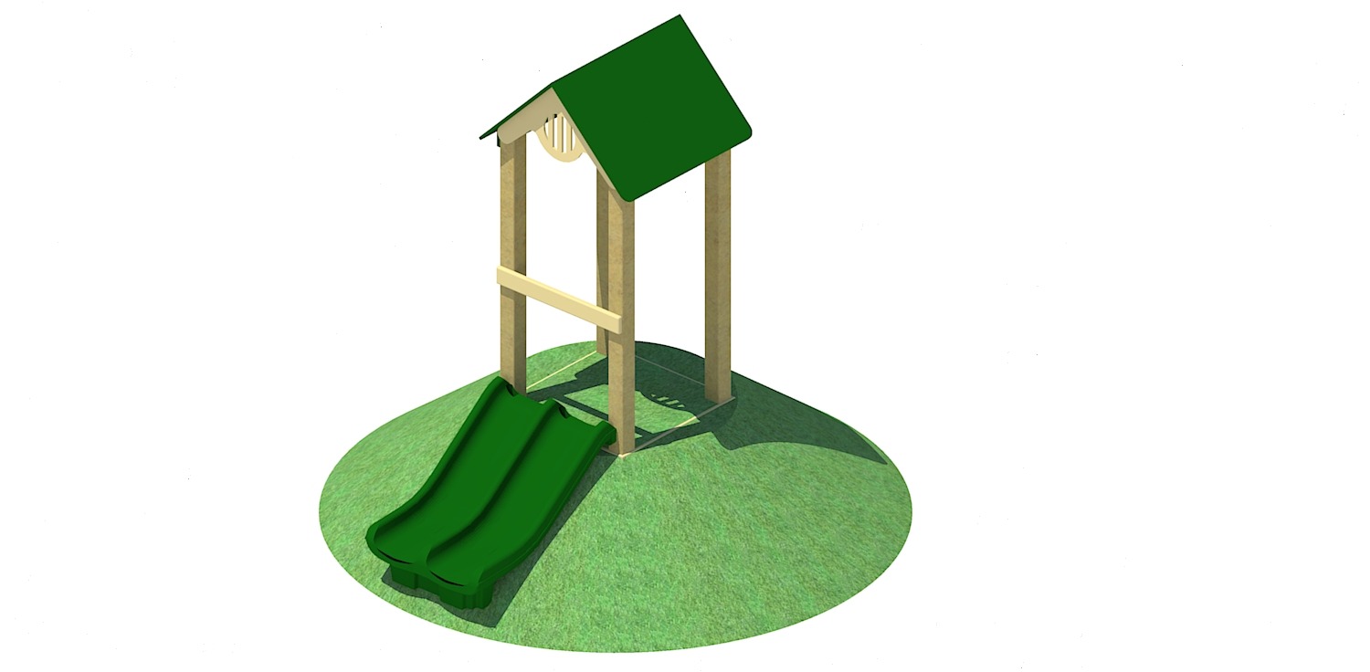 Hillslide with Double Bed