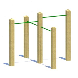 4 Station Chin Up Bars