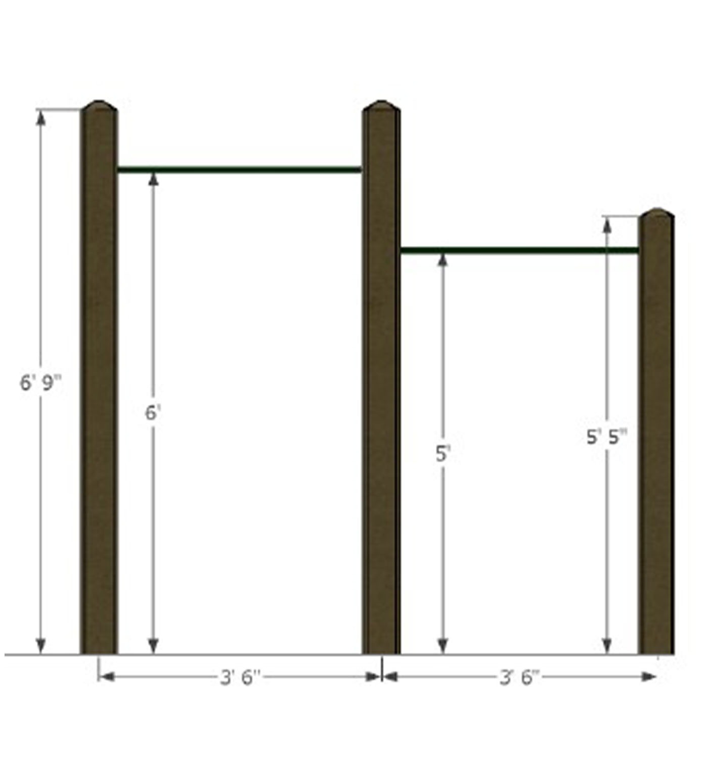 2 Station Pull Up Bars - Image 2