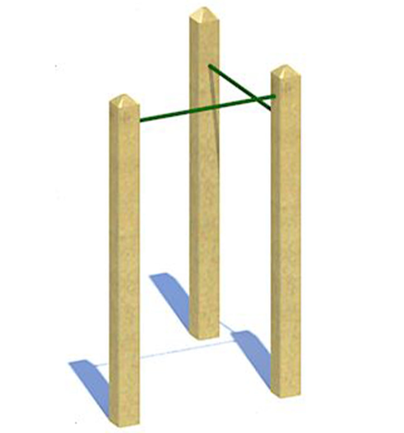 2 Station Pull Up Bars