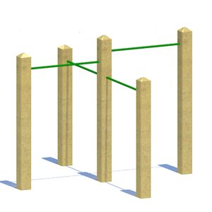 4 Station Pull Up Bars