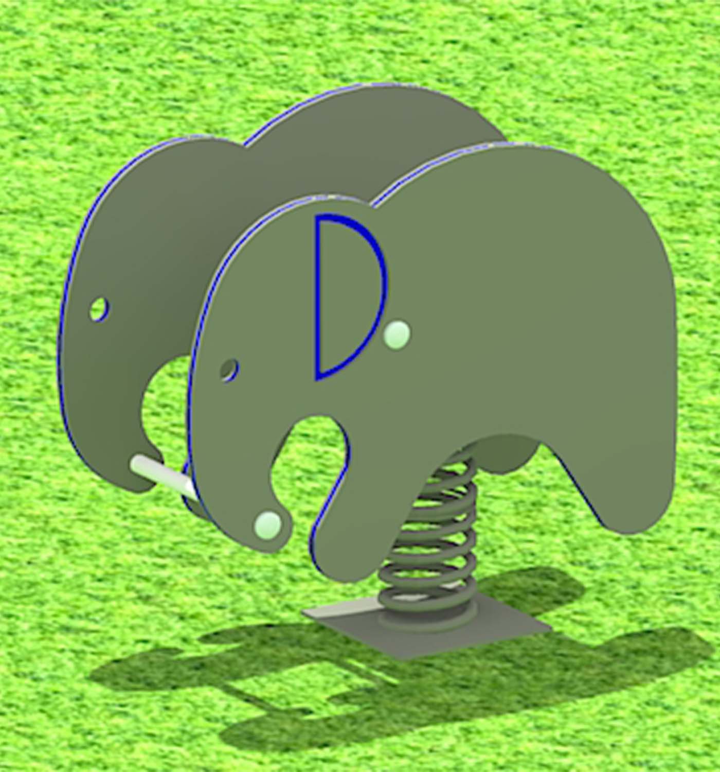 Elephant Spring Rider