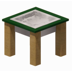 Basin Bin Table