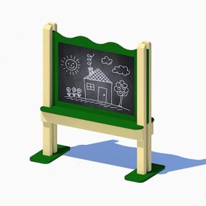 Double Sided Chalk Easel