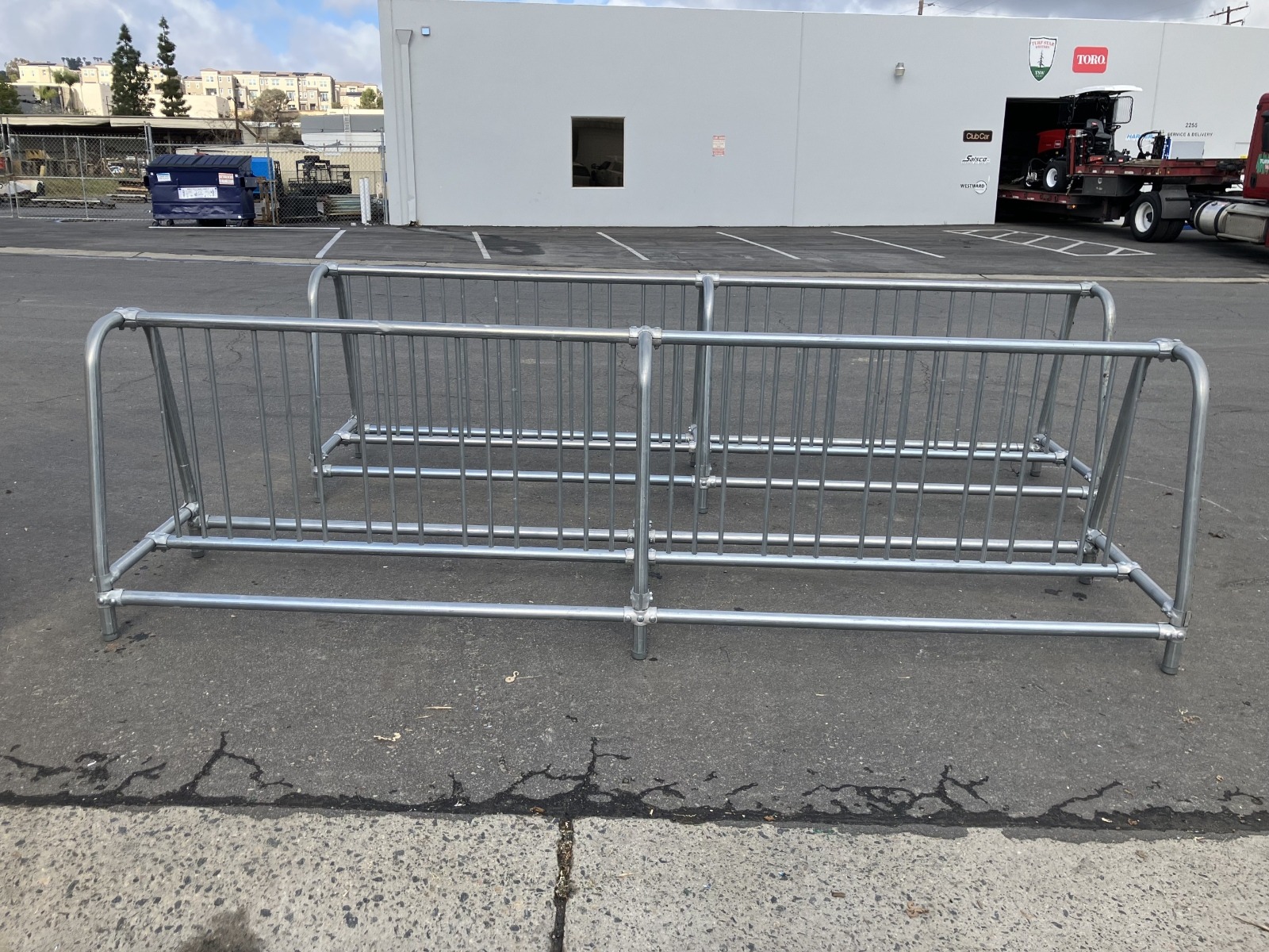 Traditional Double Sided Bike Rack